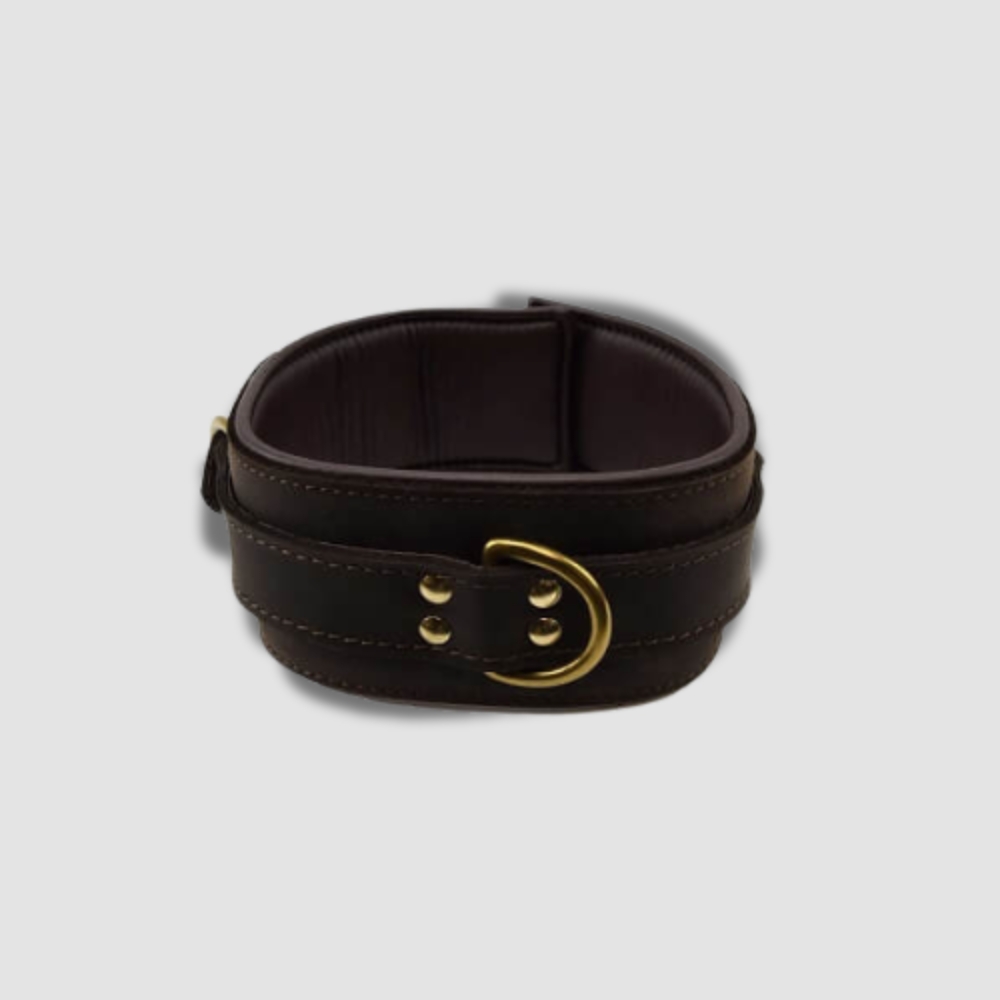Nubuck Leather Collar Nubuck Leather Collar