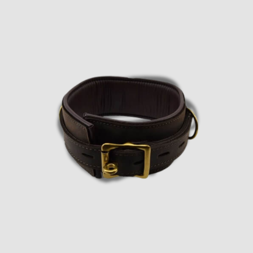 Nubuck Leather Collar Nubuck Leather Collar