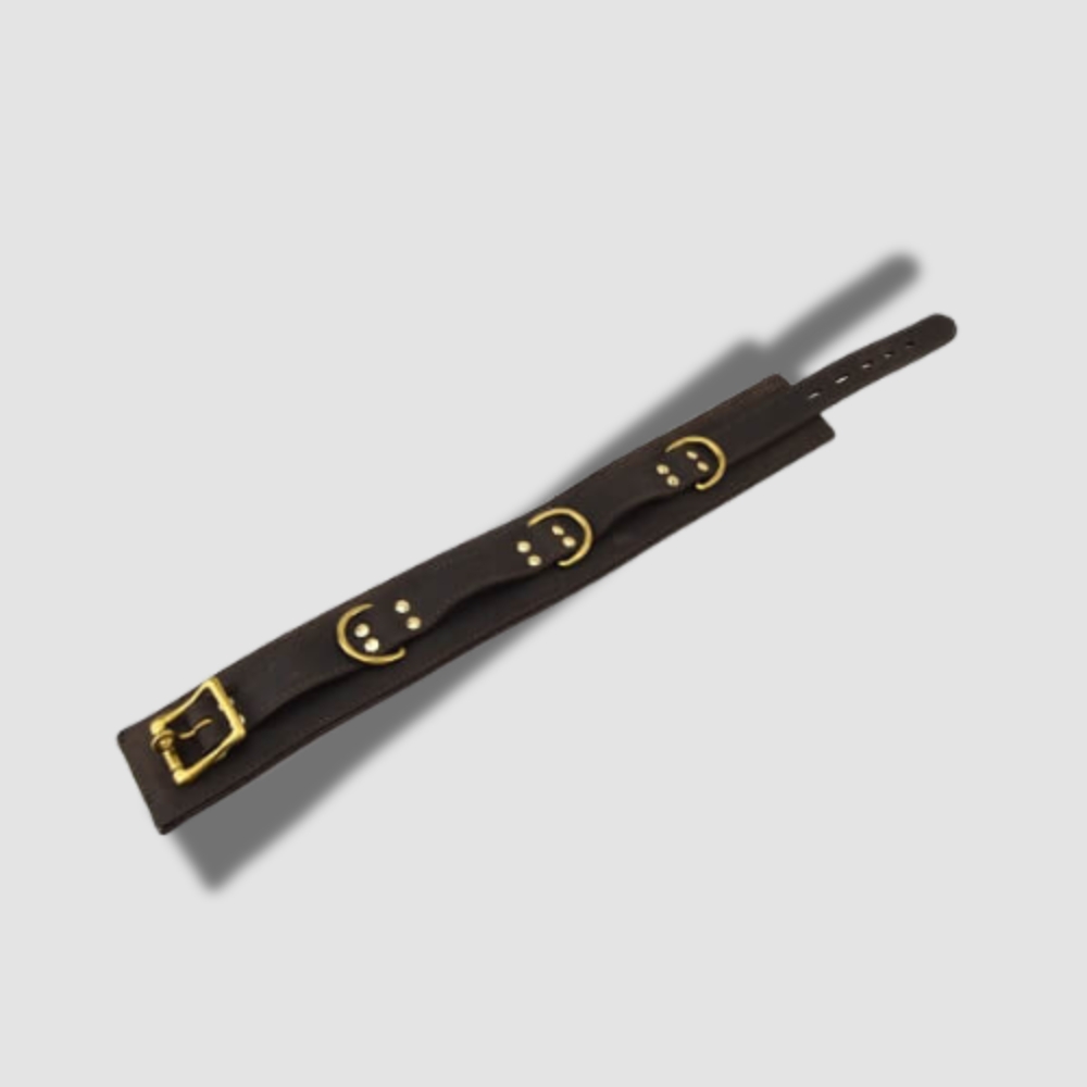 Nubuck Leather Collar Nubuck Leather Collar