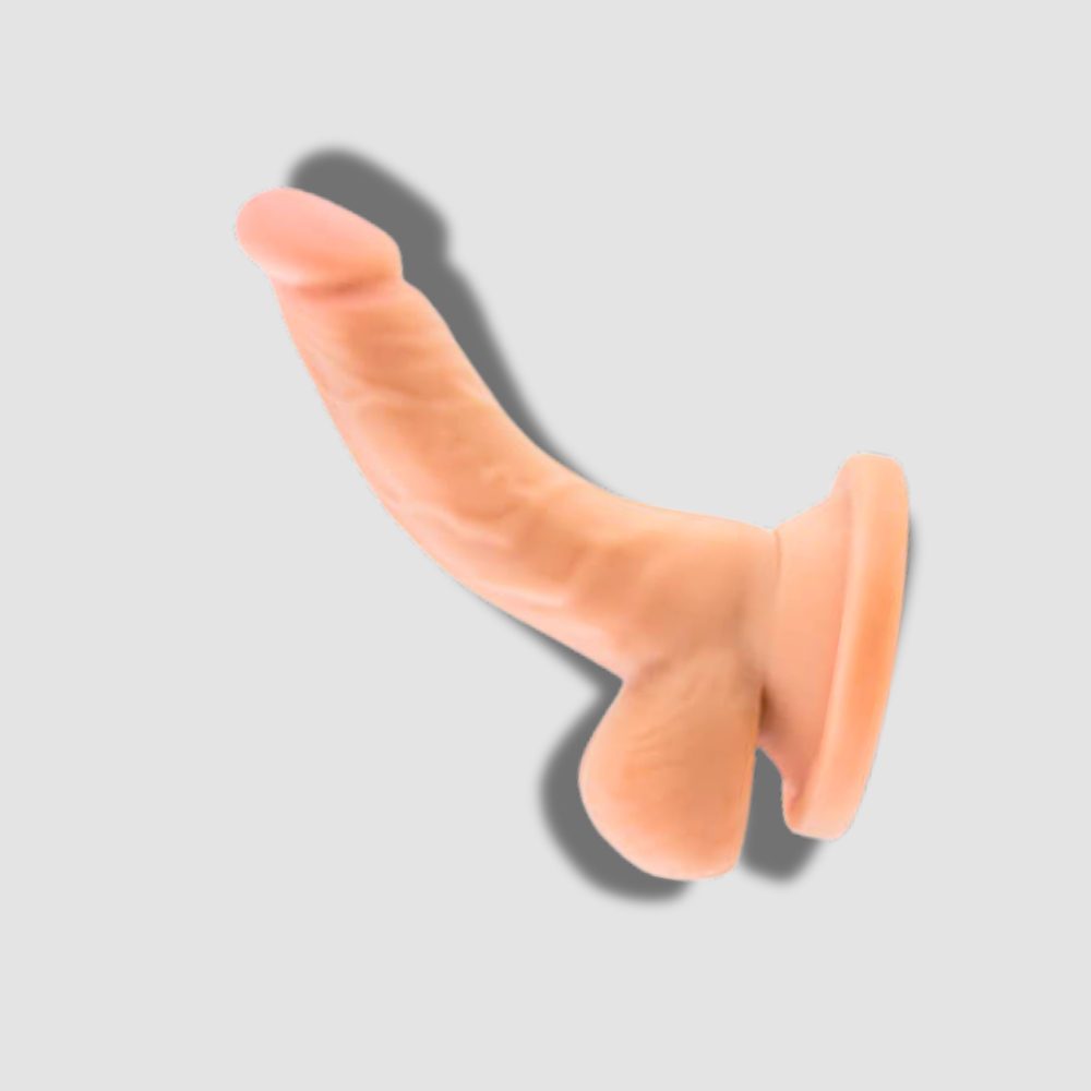Lifelike Cock Curved Suction Dildo 4 Inch Lifelike Cock Curved Suction Dildo 4 Inch