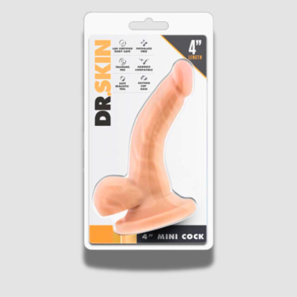 Lifelike Cock Curved Suction Dildo 4 Inch Lifelike Cock Curved Suction Dildo 4 Inch