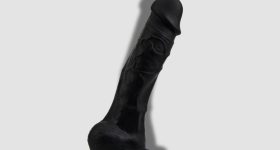 Lifelike Ultra-Realistic Black Dildo