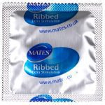 n11721 mates ribbed condom bx144 clinic pack 1 1 1
