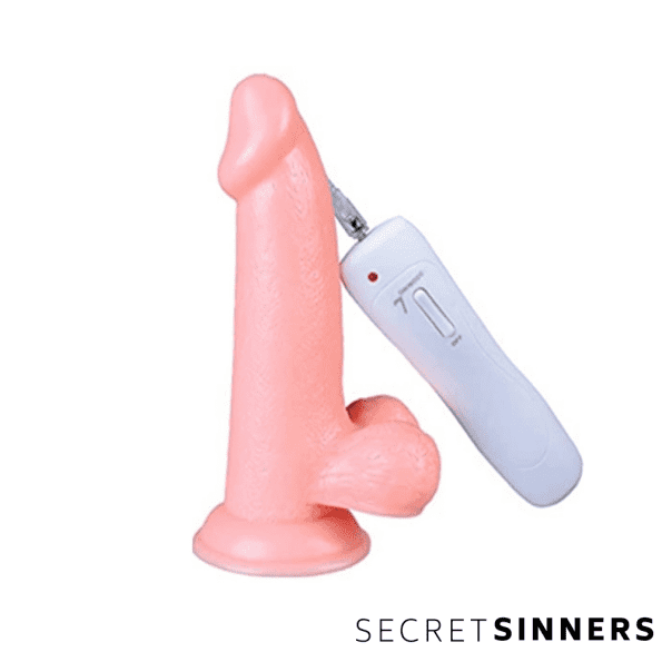 Dildo Sex Toy CyberSkin Realistic 62Dong With Balls TPE Suction Cup 125018366250 2