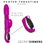 Thrusting Vibrator Sex Toy Rabbit Dildo Sex Toy Heated Sex Machine Speed 114190723320
