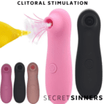 Vibrator Clitoral Stimulator For Women Couples Sex Toy Nipple Sucker UK 124316041061